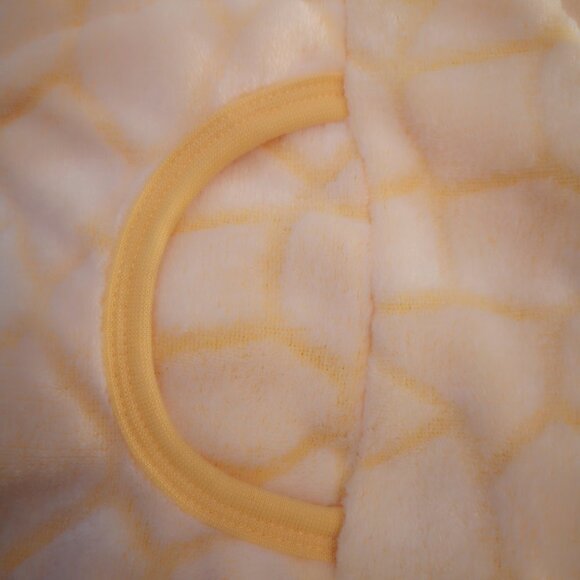 Weekend Edition Ladies Size XS Straight Fit Yellow Fleece Giraffe Onesie - Picture 9 of 12